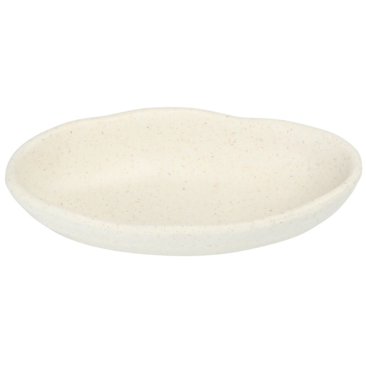 [MLM0306] Melamine Oval Bowl 5.5" (Genmai Pattern)
