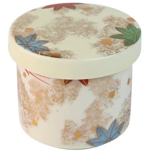[CRM1103] 茶碗蒸し碗セット 180 ml (紅葉)