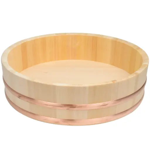 [KJP0965] Wooden Rice Mixing Tub 54 cm (Hangiri,Japan)