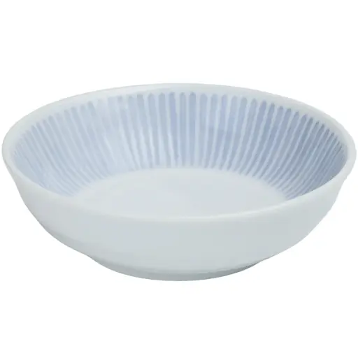 [CRM1140] Round Sauce Dish 4" (Blue Rain Pattern)