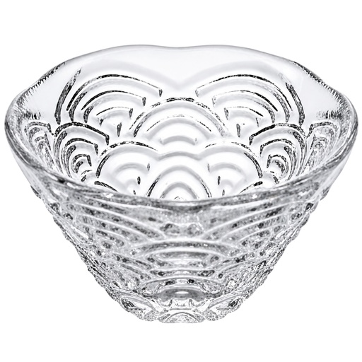 [GLS0134] Glass Cup 40 ml (Wave Pattern)