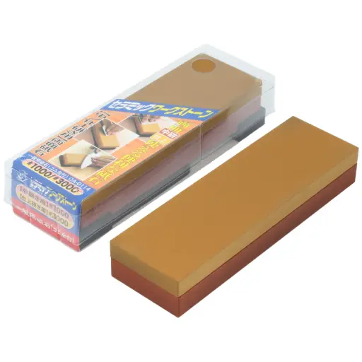 [KNF0301] หินลับมีดสองหน้า Naniwa 1000/3000 กริท