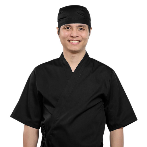 [CLH0129] เสื้อ Pro Chef ญี่ปุ่นสีดำ M